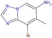 8-Bromo-7-methyl-[1,2,4]triazolo[1,5-a]pyridin-6-amine