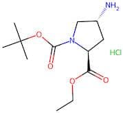 (2S,4R)-1-tert-Butyl 2-ethyl 4-aminopyrrolidine-1,2-dicarboxylate hydrochloride