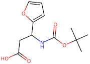 3-((tert-Butoxycarbonyl)amino)-3-(furan-2-yl)propanoic acid