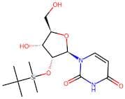 1-((2R,3R,4R,5R)-3-((tert-Butyldimethylsilyl)oxy)-4-hydroxy-5-(hydroxymethyl)tetrahydrofuran-2-yl)…