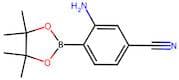3-Amino-4-(4,4,5,5-tetramethyl-1,3,2-dioxaborolan-2-yl)benzonitrile