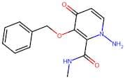 1-Amino-3-(benzyloxy)-N-methyl-4-oxo-1,4-dihydropyridine-2-carboxamide