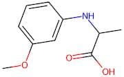 2-((3-Methoxyphenyl)amino)propanoic acid