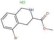 Methyl5-bromo-1,2,3,4-tetrahydroisoquinoline-3-carboxylatehydrochloride