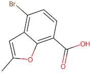 4-Bromo-2-methylbenzofuran-7-carboxylic acid