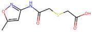 ({2-[(5-Methyl-1,2-oxazol-3-yl)amino]-2-oxoethyl}sulfanyl)acetic acid