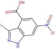 3-Iodo-6-nitro-1H-indazole-4-carboxylic acid