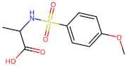 2-{[(4-Methoxyphenyl)sulfonyl]amino}propanoic acid