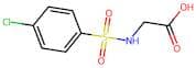 {[(4-Chlorophenyl)sulfonyl]amino}acetic acid