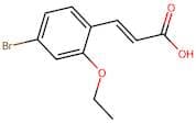 3-(4-Bromo-2-ethoxyphenyl)acrylic acid