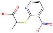 2-[(3-Nitropyridin-2-yl)thio]propanoic acid