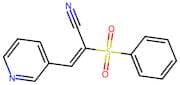 2-(Phenylsulfonyl)-3-(3-pyridyl)prop-2-enenitrile