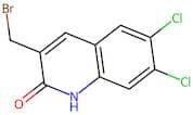 3-(Bromomethyl)-6,7-dichloroquinolin-2(1H)-one