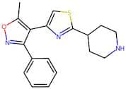 4-[4-(5-Methyl-3-phenylisoxazol-4-yl)-1,3-thiazol-2-yl]piperidine