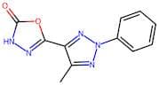 5-(5-Methyl-2-phenyl-2H-1,2,3-triazol-4-yl)-1,3,4-oxadiazol-2(3H)-one