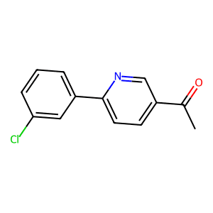1-[6-(3-Chlorophenyl)pyridin-3-yl]ethanone