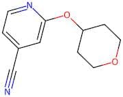 2-(Tetrahydro-2H-pyran-4-yloxy)isonicotinonitrile