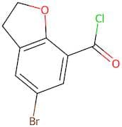 5-Bromo-2,3-dihydrobenzo[b]furan-7-carbonyl chloride