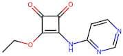 3-Ethoxy-4-(pyrimidin-4-ylamino)cyclobut-3-ene-1,2-dione
