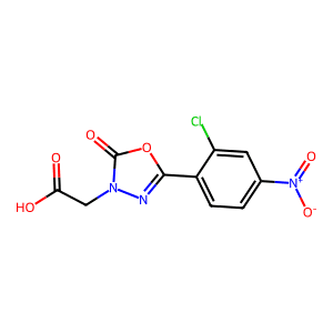 [5-(2-Chloro-4-nitrophenyl)-2-oxo-1,3,4-oxadiazol-3(2H)-yl]acetic acid