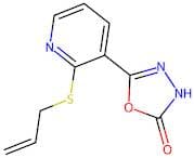 5-[2-(Allylthio)pyridin-3-yl]-1,3,4-oxadiazol-2(3H)-one