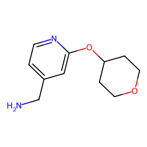 [2-(Tetrahydro-2H-pyran-4-yloxy)pyridin-4-yl]methylamine