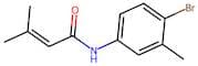 N-(4-Bromo-3-methylphenyl)-3-methylbut-2-enamide