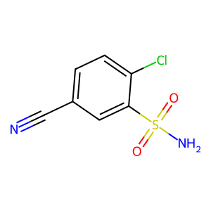 2-Chloro-5-cyano-benzenesulfonamide