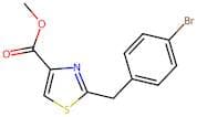 Methyl 2-(4-bromobenzyl)thiazole-4-carboxylate