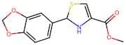 Methyl 2-(benzo[d][1,3]dioxol-5-yl)-2,3-dihydrothiazole-4-carboxylate