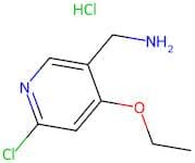 (6-Chloro-4-ethoxypyridin-3-yl)methanamine hydrochloride