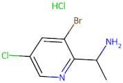 1-(3-Bromo-5-chloropyridin-2-yl)ethan-1-amine hydrochloride