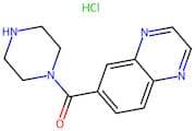 Piperazin-1-yl(quinoxalin-6-yl)methanone hydrochloride