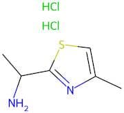 1-(4-Methylthiazol-2-yl)ethan-1-amine dihydrochloride