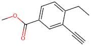 4-Ethyl-3-ethynyl-benzoic acid methyl ester