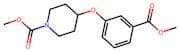 4-(3-Methoxycarbonyl-phenoxy)-piperidine-1-carboxylic acid methyl ester