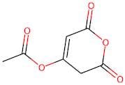 3,6-Dihydro-2,6-dioxo-2H-pyran-4-yl acetate