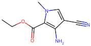 Ethyl 3-amino-4-cyano-1-methyl-1H-pyrrole-2-carboxylate
