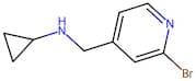 N-((2-bromopyridin-4-yl)methyl)cyclopropanamine
