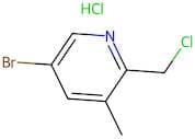 5-Bromo-2-(chloromethyl)-3-methylpyridine hydrochloride