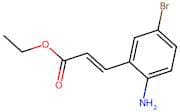 (E)-ethyl 3-(2-amino-5-bromophenyl)acrylate