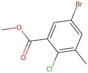 Methyl 5-bromo-2-chloro-3-methylbenzoate