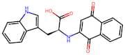 (S)-2-(1,4-Dioxo-1,4-dihydro-naphthalen-2-ylamino)-3-(1H-indol-3-yl)-propionic acid