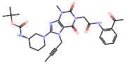 (R)-tert-Butyl (1-(1-(2-((2-acetylphenyl)amino)-2-oxoethyl)-7-(but-2-yn-1-yl)-3-methyl-2,6-dioxo-2…