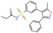 N-((3-(5-Methyl-3-phenylisoxazol-4-yl)phenyl)sulfonyl)propionamide (Palbociclib Impurity)