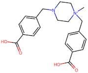 1,4-Bis(4-carboxybenzyl)-1-methylpiperazin-1-ium (Imatinib Impurity)