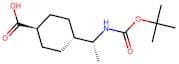 trans-4-[(R)-1-[(tert-Butyloxycarbonyl)amino]ethyl]cyclohexanecarboxylic acid
