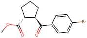 (1R,2R)-Methyl 2-(4-bromobenzoyl)cyclopentanecarboxylate