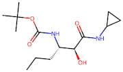 tert-Butyl ((2S,3S)-1-(cyclopropylamino)-2-hydroxy-1-oxohexan-3-yl)carbamate