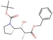 (S)-tert-butyl 2-((1R,2R)-3-(benzyloxy)-1-hydroxy-2-methyl-3-oxopropyl)pyrrolidine-1-carboxylate